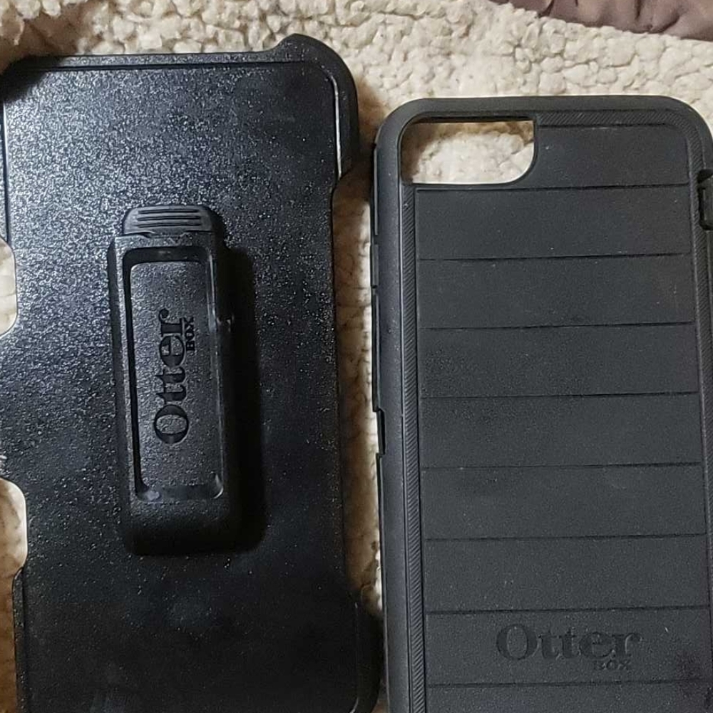 Otter box with belt clip